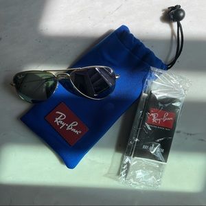 Ray-Ban Kids’ Junior Rj9506s Metal Aviator Sunglasses Matte Arista/Lilac Flash